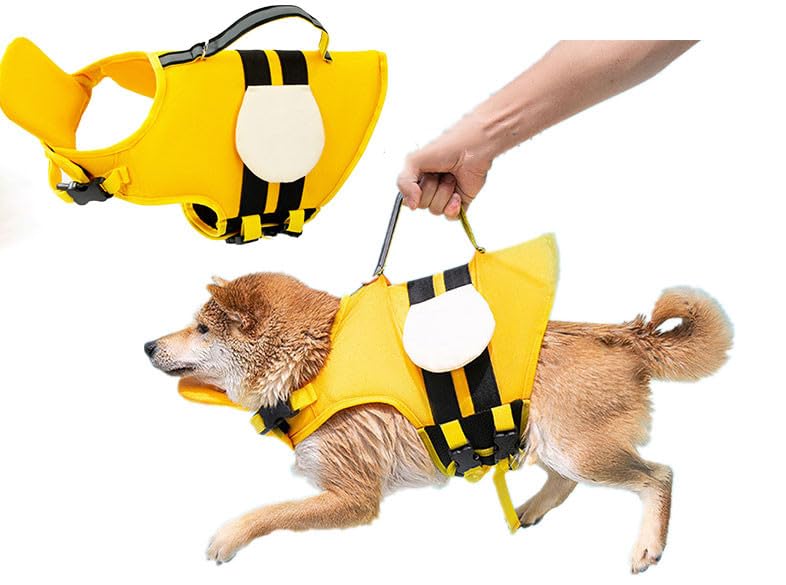 Amazon | AttRex 可愛い 小中大型犬用ライフジャケット あごのせ 高